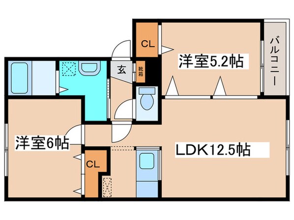 プリミエ－ルＮ24の物件間取画像